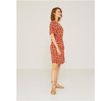 Load image into Gallery viewer, Yerse Flowy Wrap Dress-Granate-Fi&amp;Co Boutique
