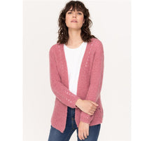 Load image into Gallery viewer, Yerse Mireia Cardigan-Old Pink-Fi&amp;Co Boutique
