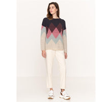 Load image into Gallery viewer, Yerse Multicolor jacquard jumper-Multicolor-Fi&amp;Co Boutique
