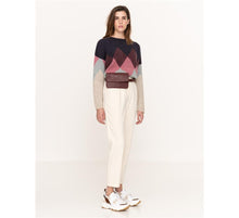 Load image into Gallery viewer, Yerse Multicolor jacquard jumper-Multicolor-Fi&amp;Co Boutique
