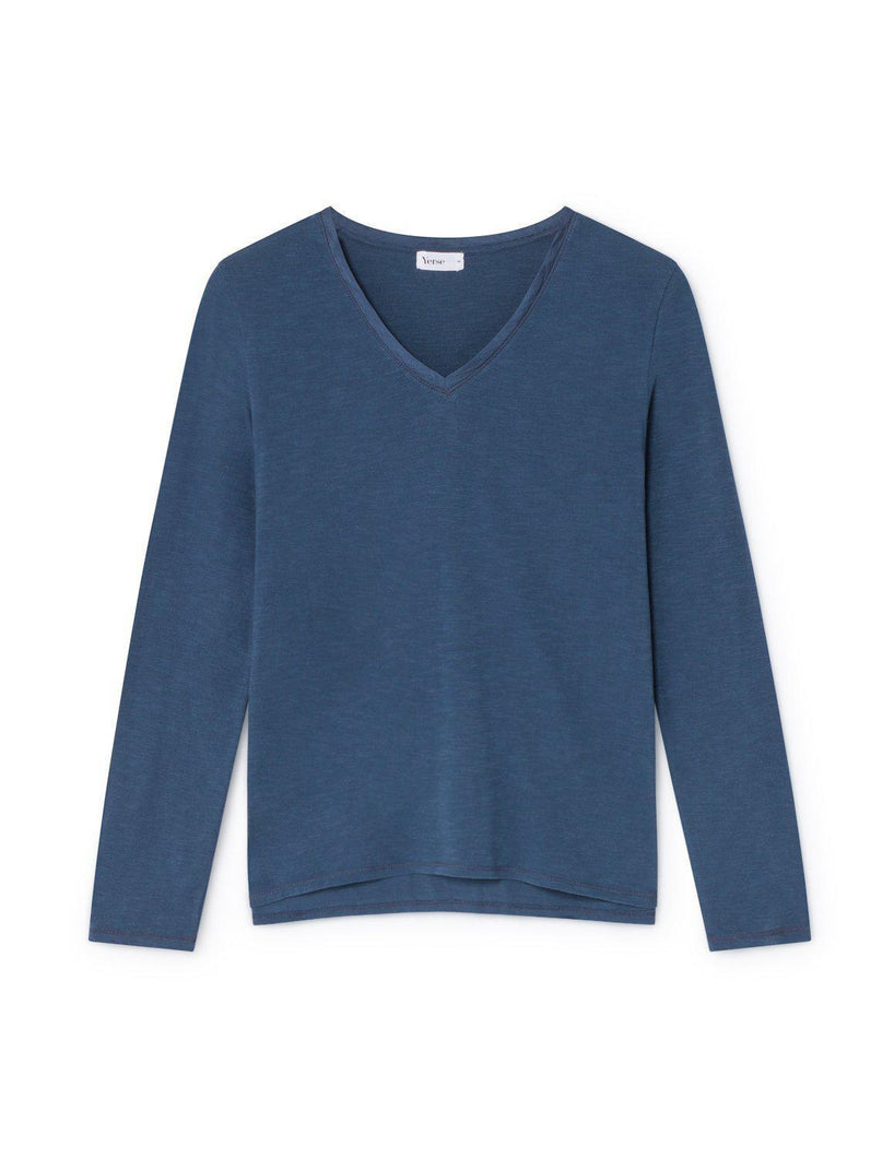 Yerse O-Luna Jumper-Petrol-Fi&Co Boutique