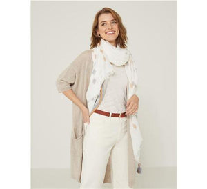 Yerse Organic-linen maxi cardigan-Natural-Fi&Co Boutique