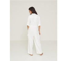 Load image into Gallery viewer, Yerse PIqué safari jumpsuit-Fi&amp;Co Boutique
